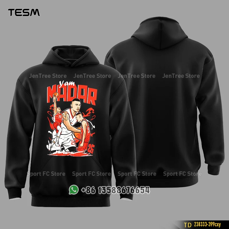 

TESM2025 Весенняя мужская толстовка с 3D принтом, высококачественная толстовка, повседневная детская куртка для родителей и детей, свитер с длинными рукавами и свободным носком