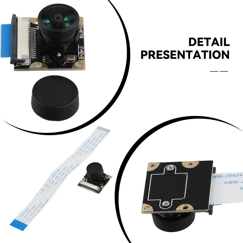 Hd 5MP OV5647 per interfaccia Raspberry PI MIPI modulo telecamera MIPI grandangolare da 160 gradi