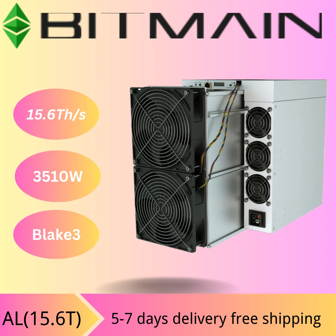 Bitmain-Antminer ALPH AL1, 15,6 T, 3510W, versión 10, Alephium, Asic, Blake3, algoritmo, envío gratis, 15th-31th, nuevo