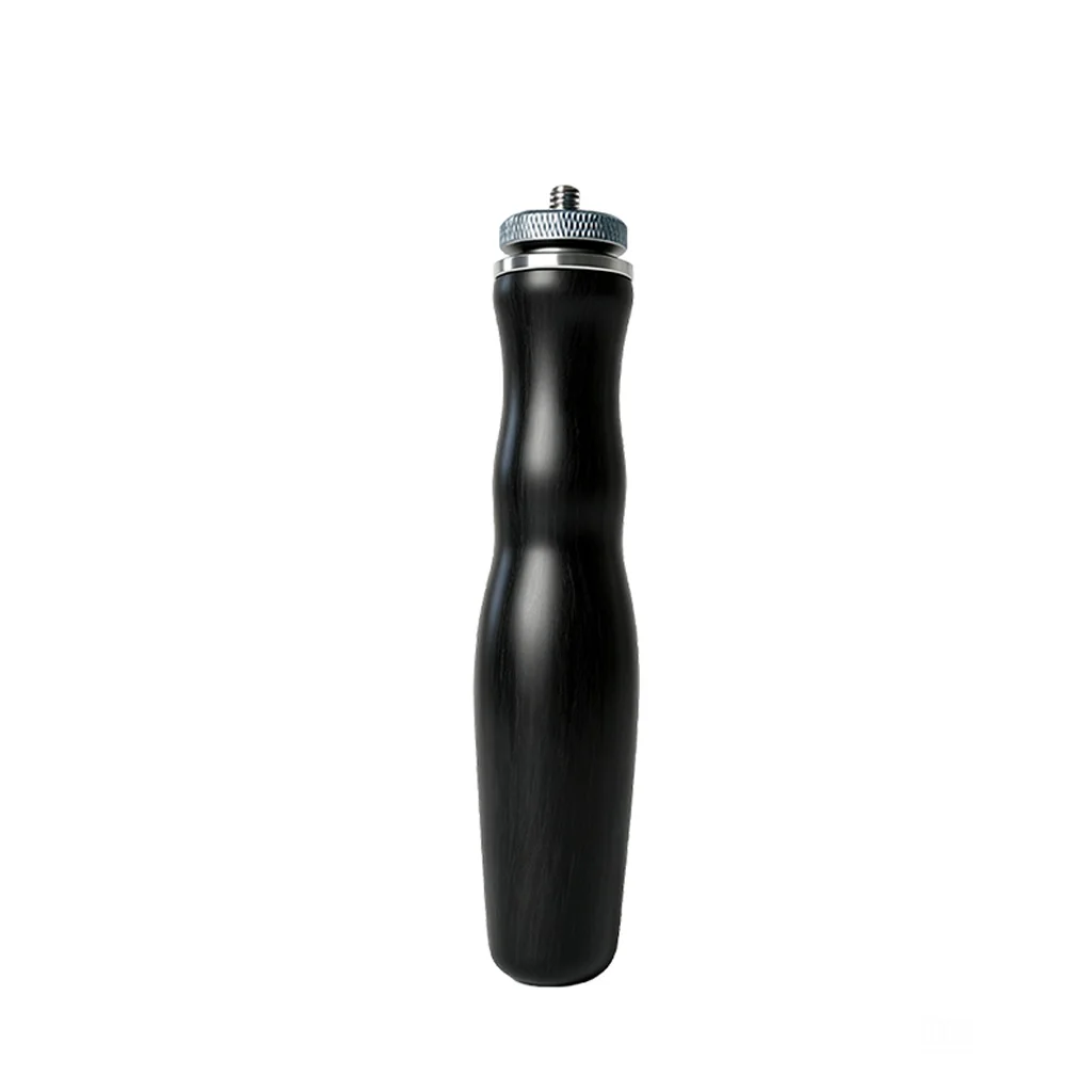 BGNing Universeller Kamera-Griff mit Holzgriff und 1/4"-Schraubanschluss für DSLR- und spiegellose Kameras, Seitenhandgriff – Detail 7