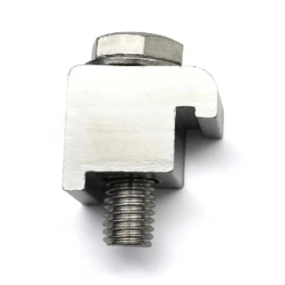 1Pcs M8 M10 M12 ISO Vacuum Flange Clamp Aluminum Alloy Stainless Steel Bolt Vacuum Flange Caliper Natural Color High Hardness