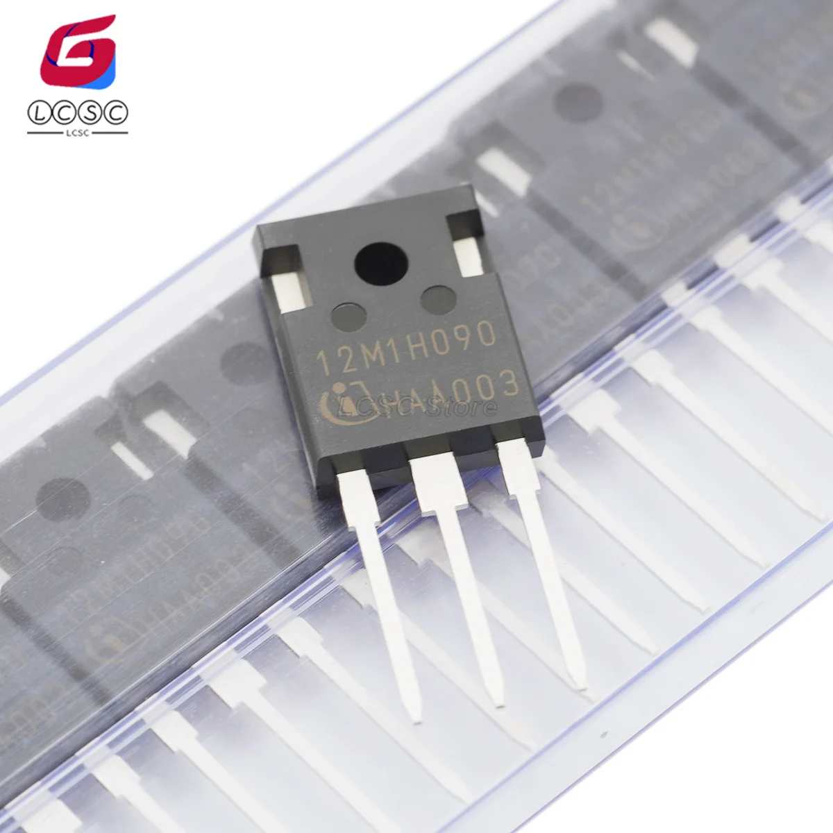 5Pcs/Lot original 12M1H090 Silicon Carbide Field-effect Transistor 1.2kV 26A 1200V MOSFET N-channel IMW120R090M1HXKSA1
