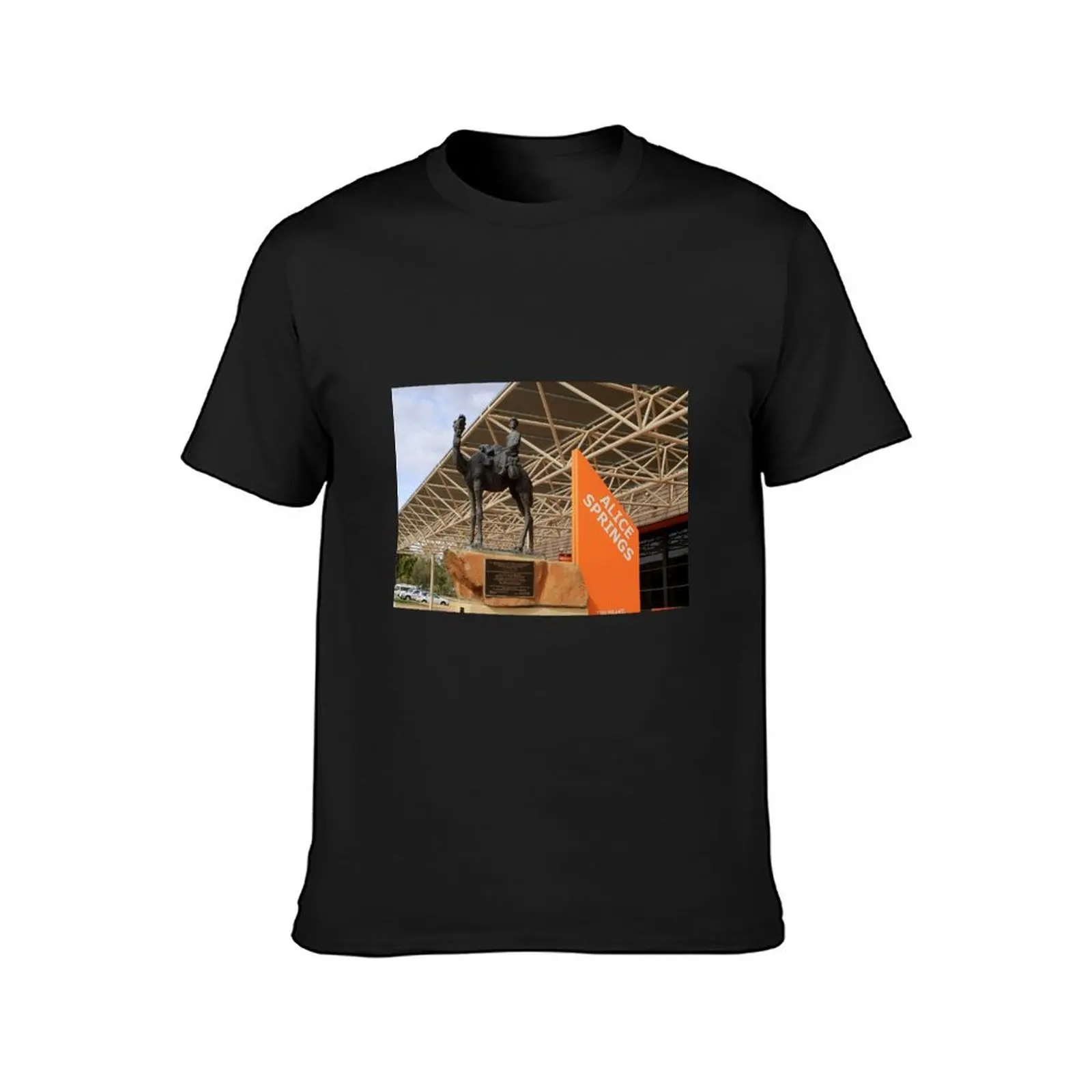 Alice Springs Railway Station, Australia T-Shirt oversized aesthetic clothes summer top sports fans t shirts for men cotton