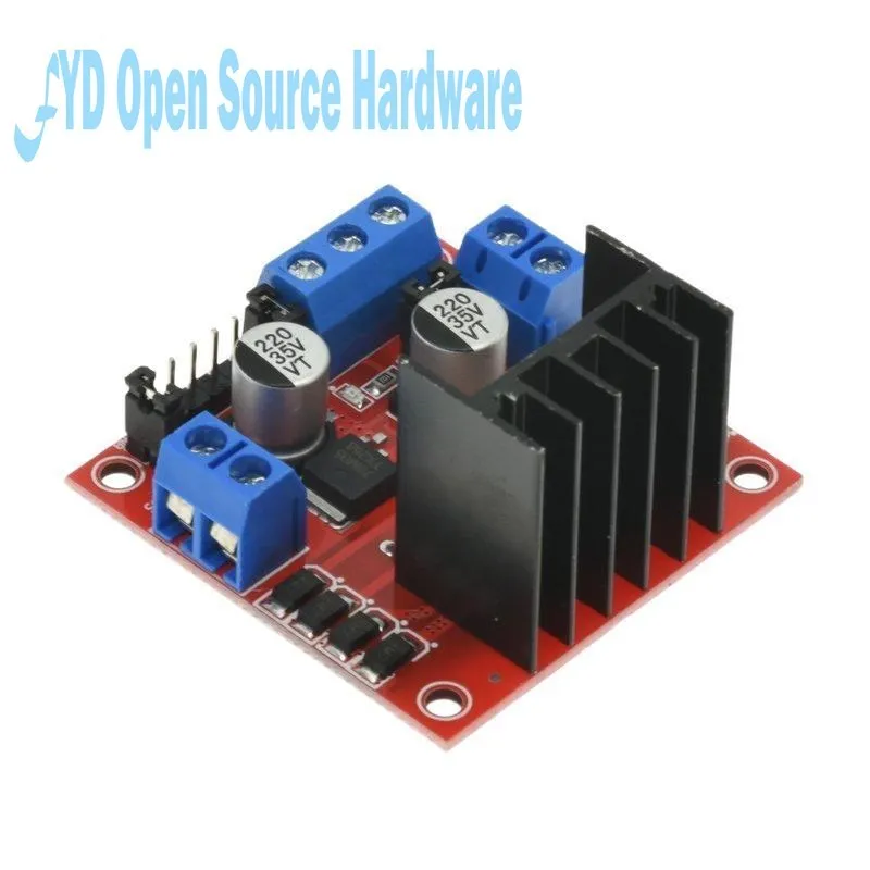 L298N Driver Board Module L298N Stepper Motor Smart Car Robot Breadboard Peltier High Power L298 DC Motor Driver