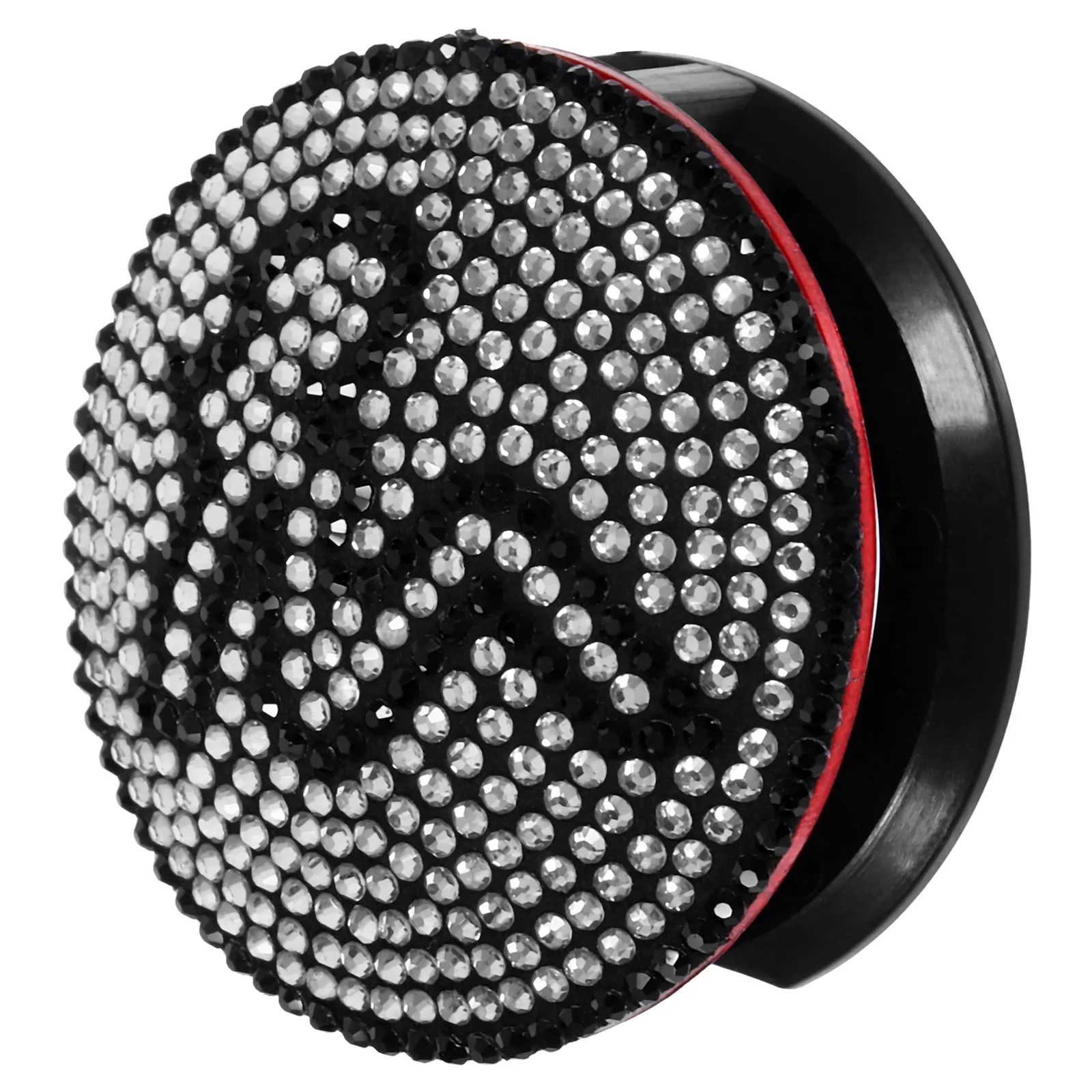 

Luxury Scratch-Resistant Push To Button Cover Bling Interior Accessory Easy Installation Compatible With Multiple Models Engine