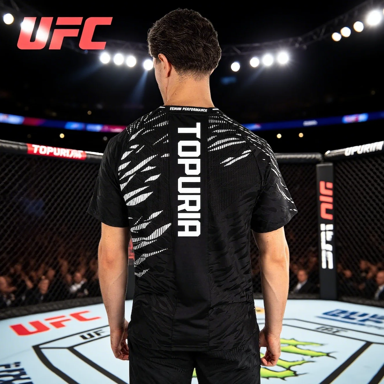 UFC الملاكمة تي شيرت 2025 صيف جديد حار بيع مباراة المتطرفة الرياضة السعي الرجال السود الجولة الرقبة التجفيف السريع قصيرة الأكمام
