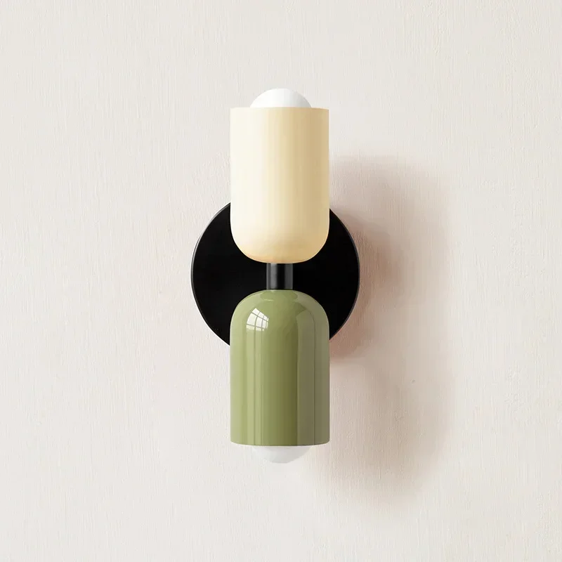 Nordic Wall Lamp LED Simple wall light Home Indoor Lights Bedroom Bedside Study Living Room Decoration Lighting Fixtures
