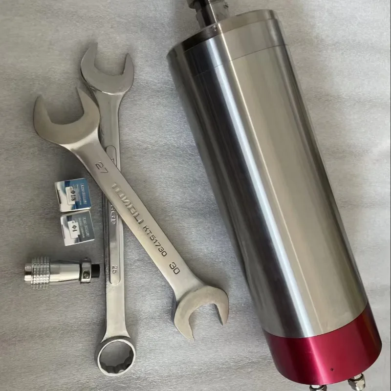 Fast Heat Release Water-cooled Precision Engraving Spindle Motor for Aluminium Cutting Turning with Video Inspection