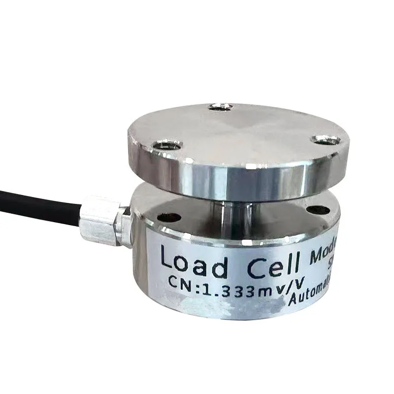 KaiDC MK2127 high-precision 10/1000kg compression load cell, spoke force sensor IP67 protection 150% overload sensor screw