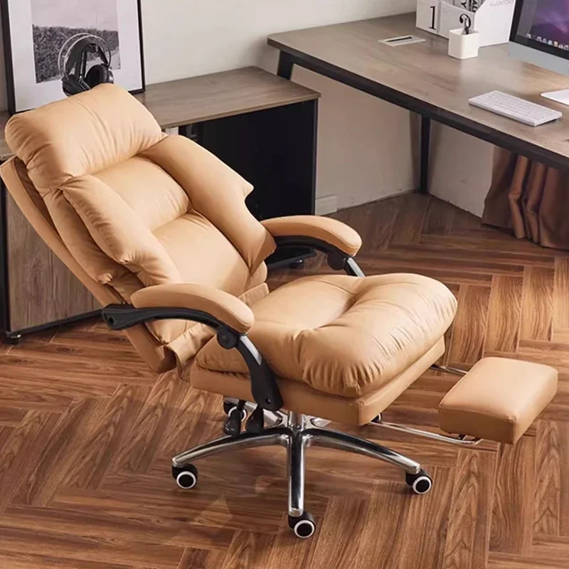 

Computer Nordic Office Chair Arm Luxury Ergonomic Swivel Playseat Swivel Vanity Office Chair Modern Mobilya Library Furniture