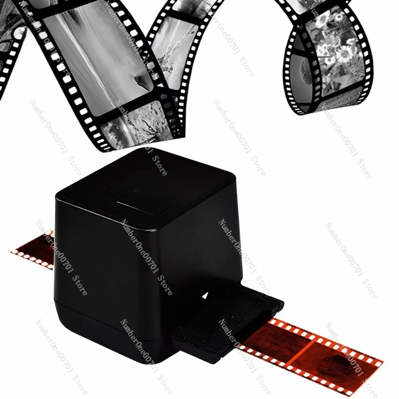 17MP Portable Film Scanner | for 126, 35mm & B&W Negatives, High Resolution