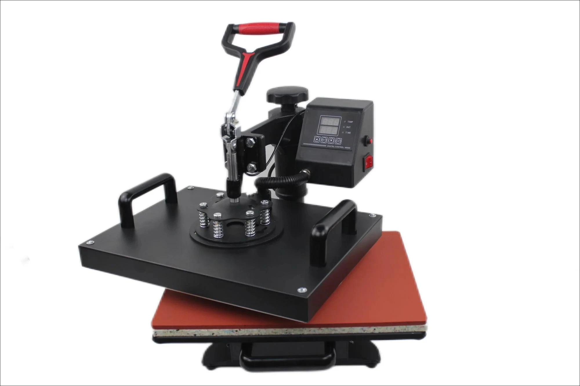 Combo Multifunctional Heat Transfer Sublimation 12x15 Inch for Mug/ T -Shirt Printing New 15 in 1 Plat Heat Press Machine Manual