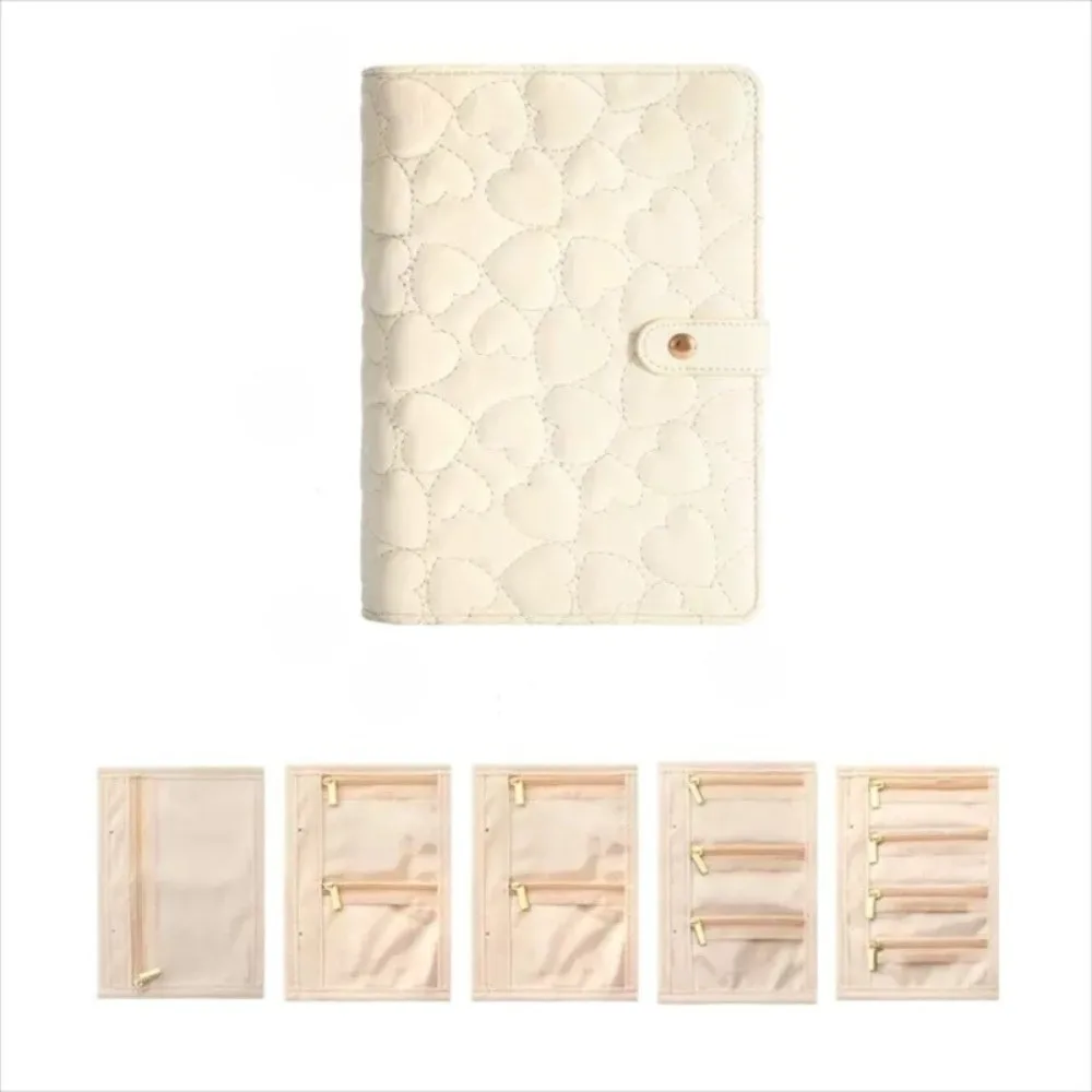 

Leather Jewelry Storage Book Waterproof Transparent Necklace Binder Partition Detachable Jewelry Packaging Brochure Display