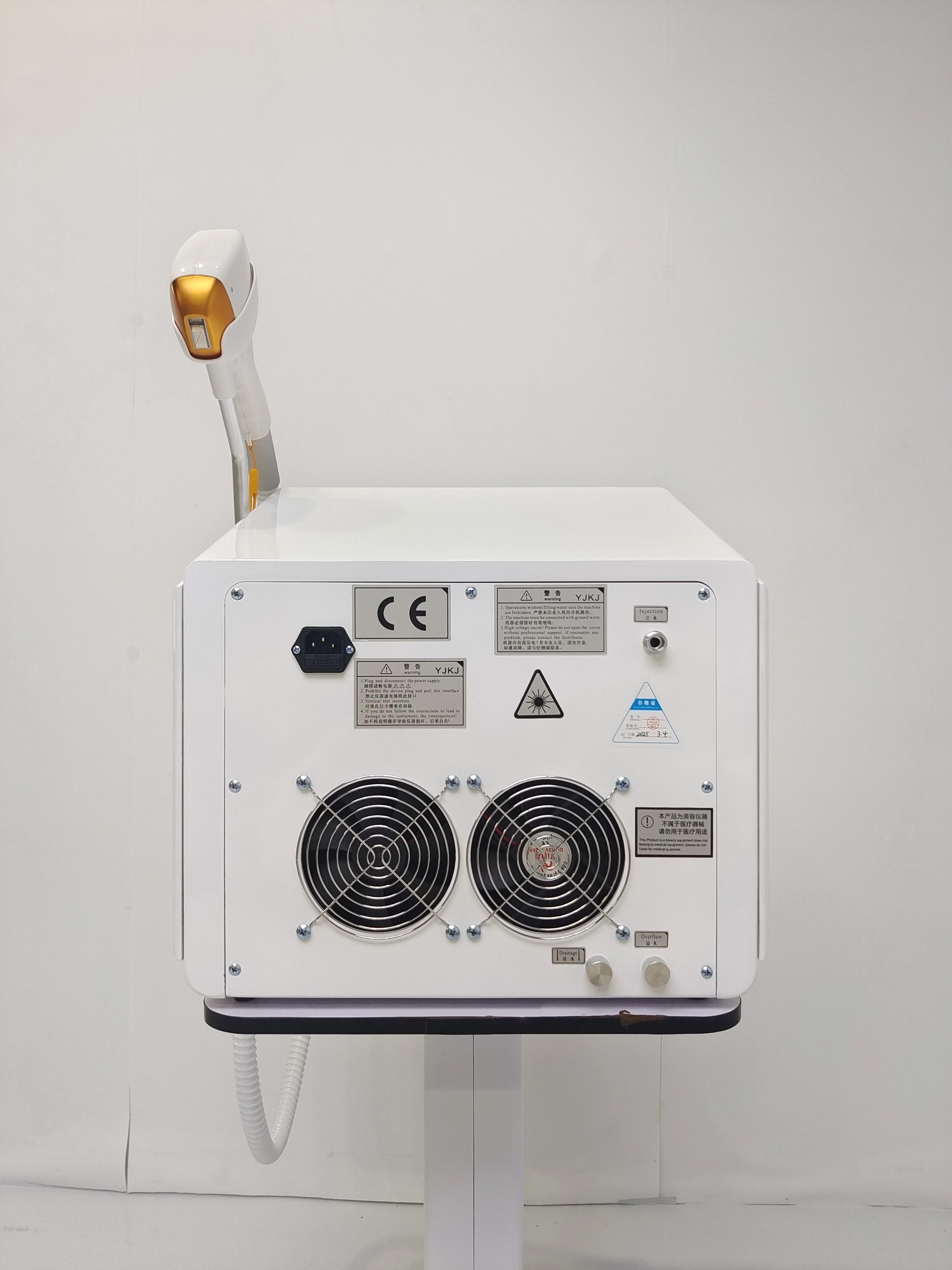 Professional 4-Wave Diode Laser Hair Removal Machine 2025 Portable Soprano Titanium 4000W Epilator for Body & Face Skin Care