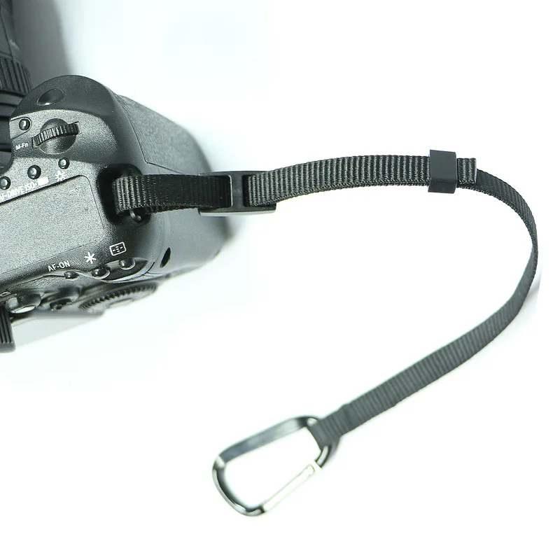 Kamera-Sicherheitsgurt, DSLR-Digitalkamera-Schutzseil, verstellbares Nylon mit Karabiner für Outdoor-Fotografie, Fotografen