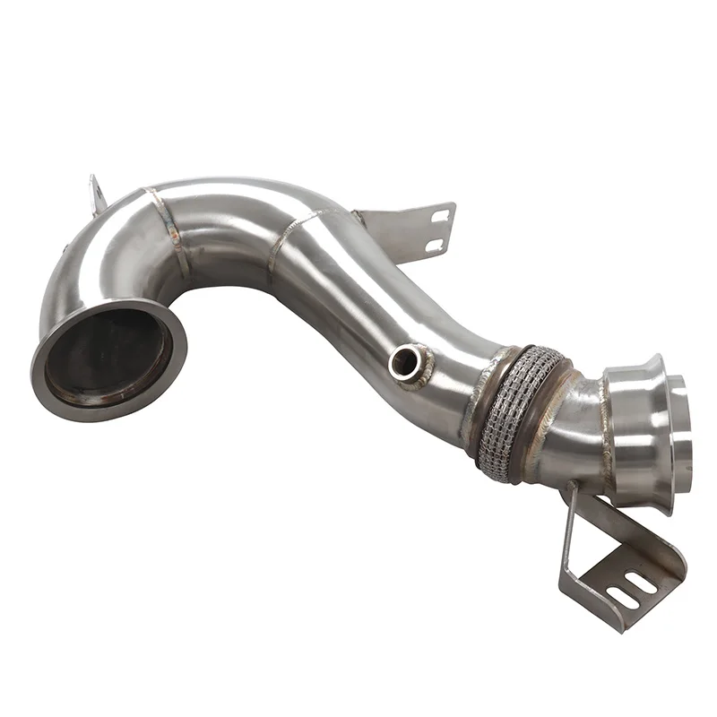 Stainless Steel Exiaust Pipe for Benz GT50 GT53 3.0T  OEM Exhaust Downpipe
