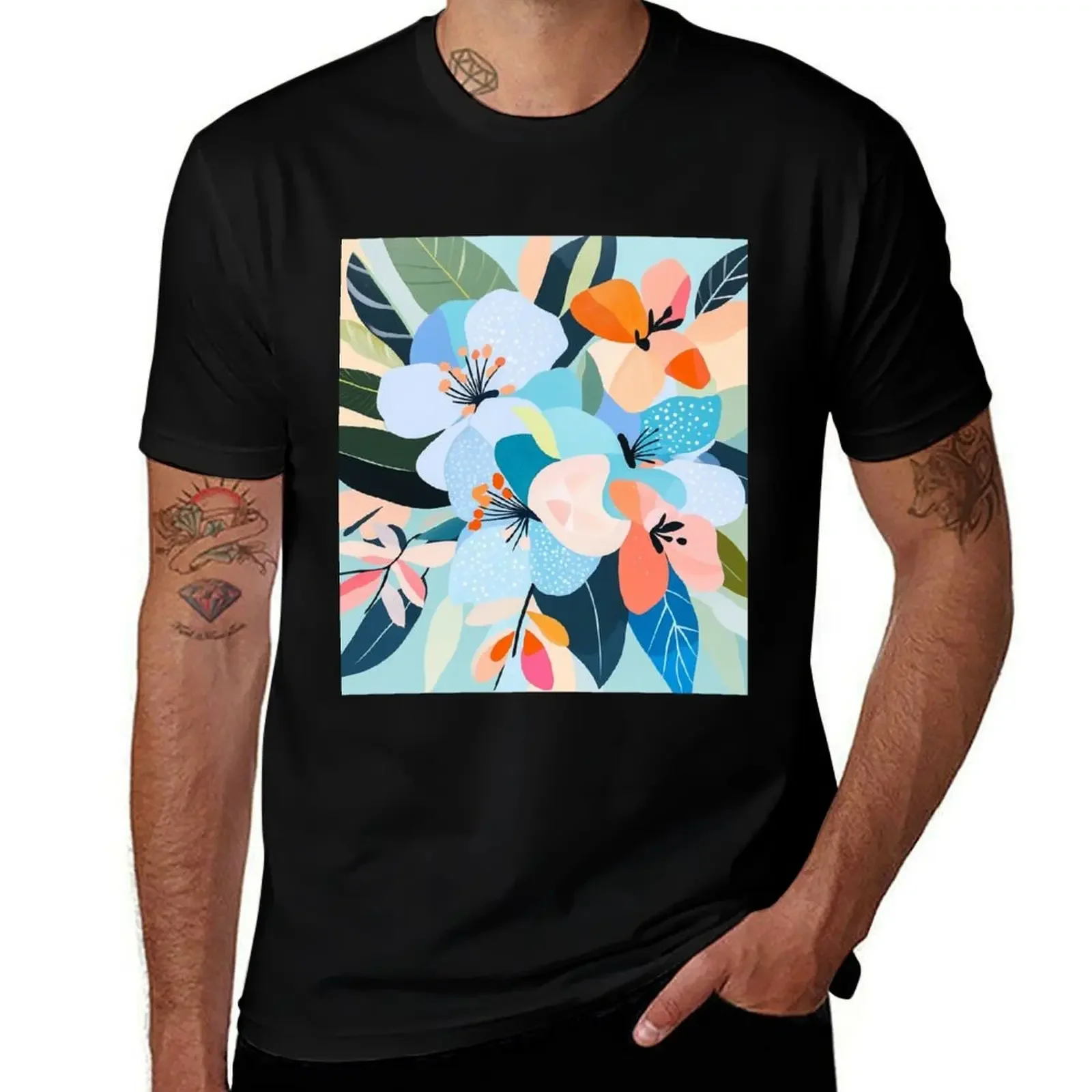 

Unique Monochrome Romantic Healing Colours Minimalist Art For Slow Living Vibes T-Shirt T-shirts man blanks men t shirts