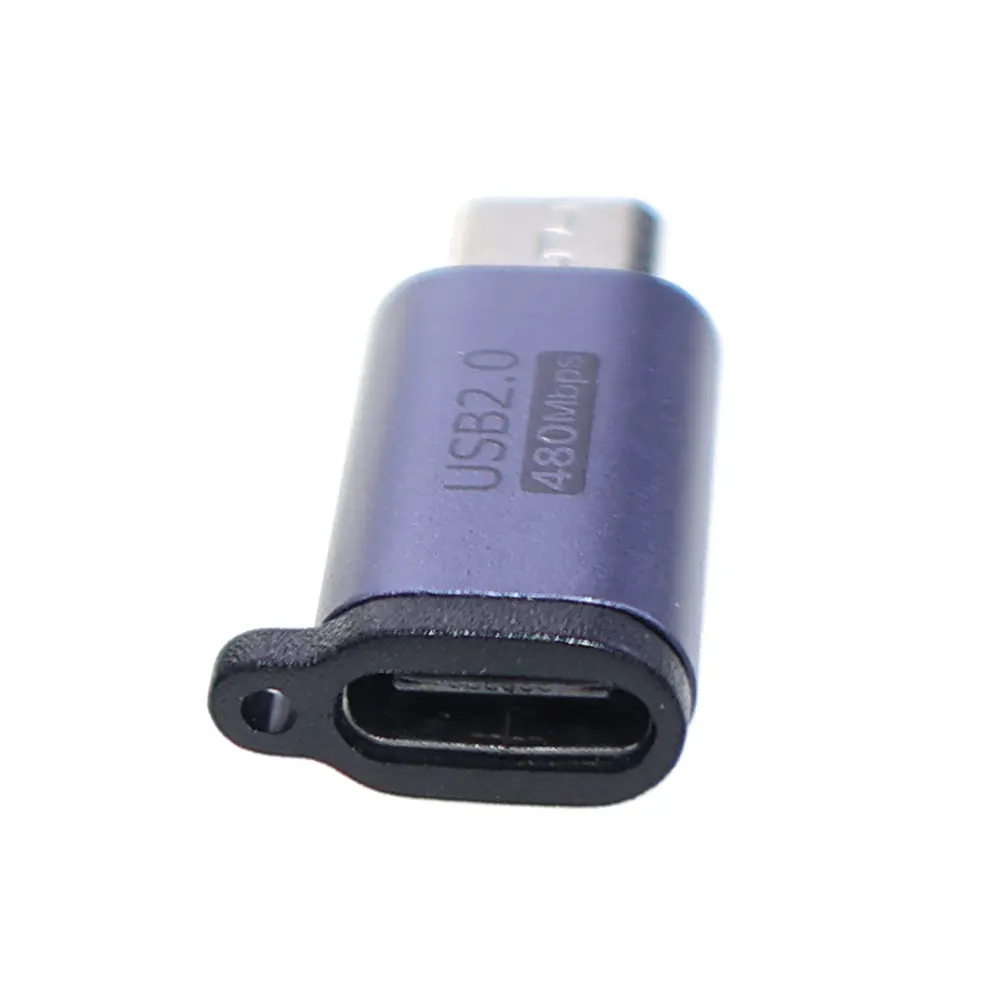 1-5PCS For PS4 Game Controller Type-C Female  to Micro USB Male Power Supply Charging Adapter USB C Charger Converter