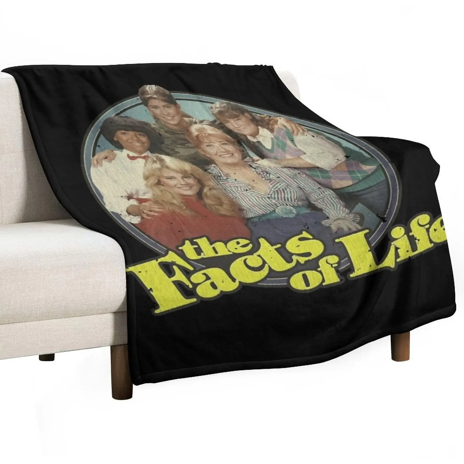 The Facts of Life 1979 Essential Throw Blanket Vintage Decorative Sofa Luxury St Custom heavy to sleep Polar Blankets