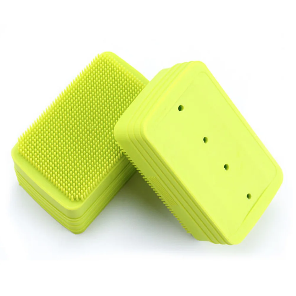 

Portable Silicone Soap Dish Bathroom Container Leakproof Travel Case for Standard Bars Anti Slip Home