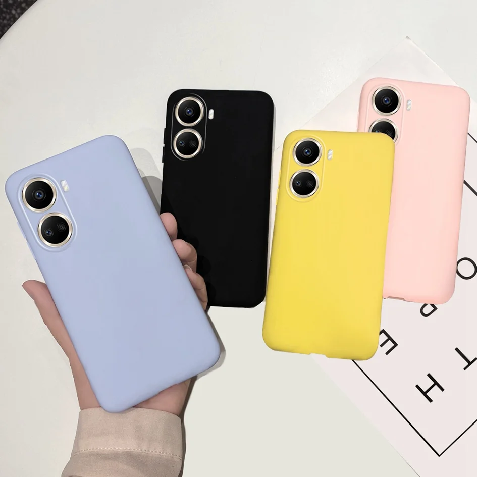 For Huawei Nova 10 SE Case 2022 Cute Candy Jelly Color Soft Phone Case For Huawei Nova10 SE 4G BNE-LX1 BNE-LX3 Nova10SE TPU Capa