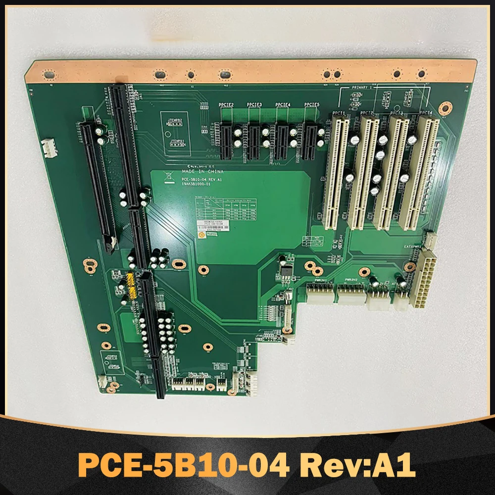 

Original For Advantech Industrial Computer Backplane 4 PCI 4 PCIEX1 1 PCIEX16 PCE-5B10-04 Rev:A1 PCE-5B10