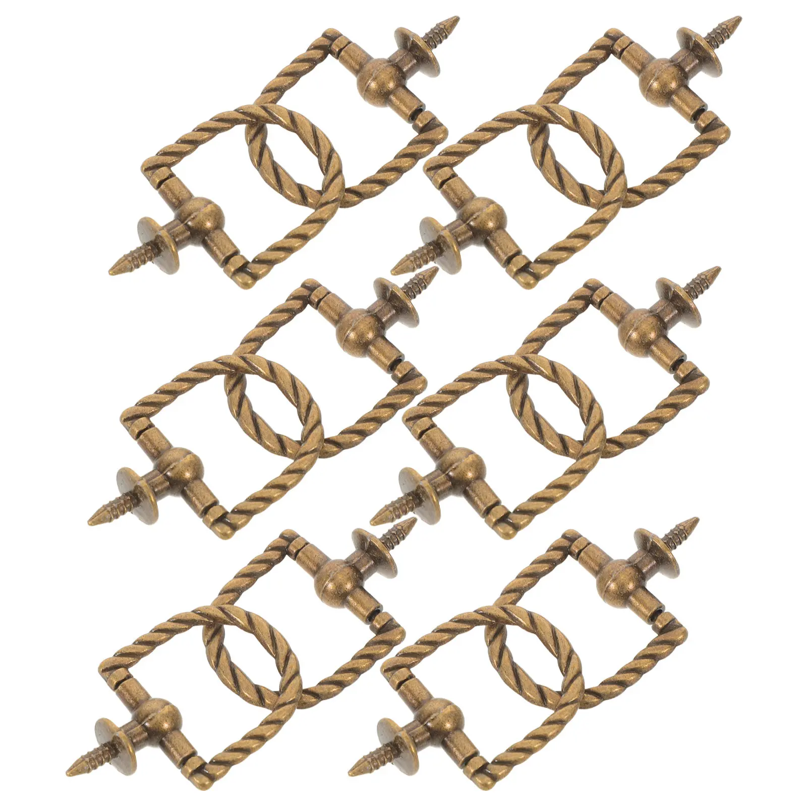 20Pcs Decorative Drawer Pulls Cupboard Handles Cabinet Knob Door Pull Single Hole Drawer Pull Dresser Knobs For Kitchen Wardrobe