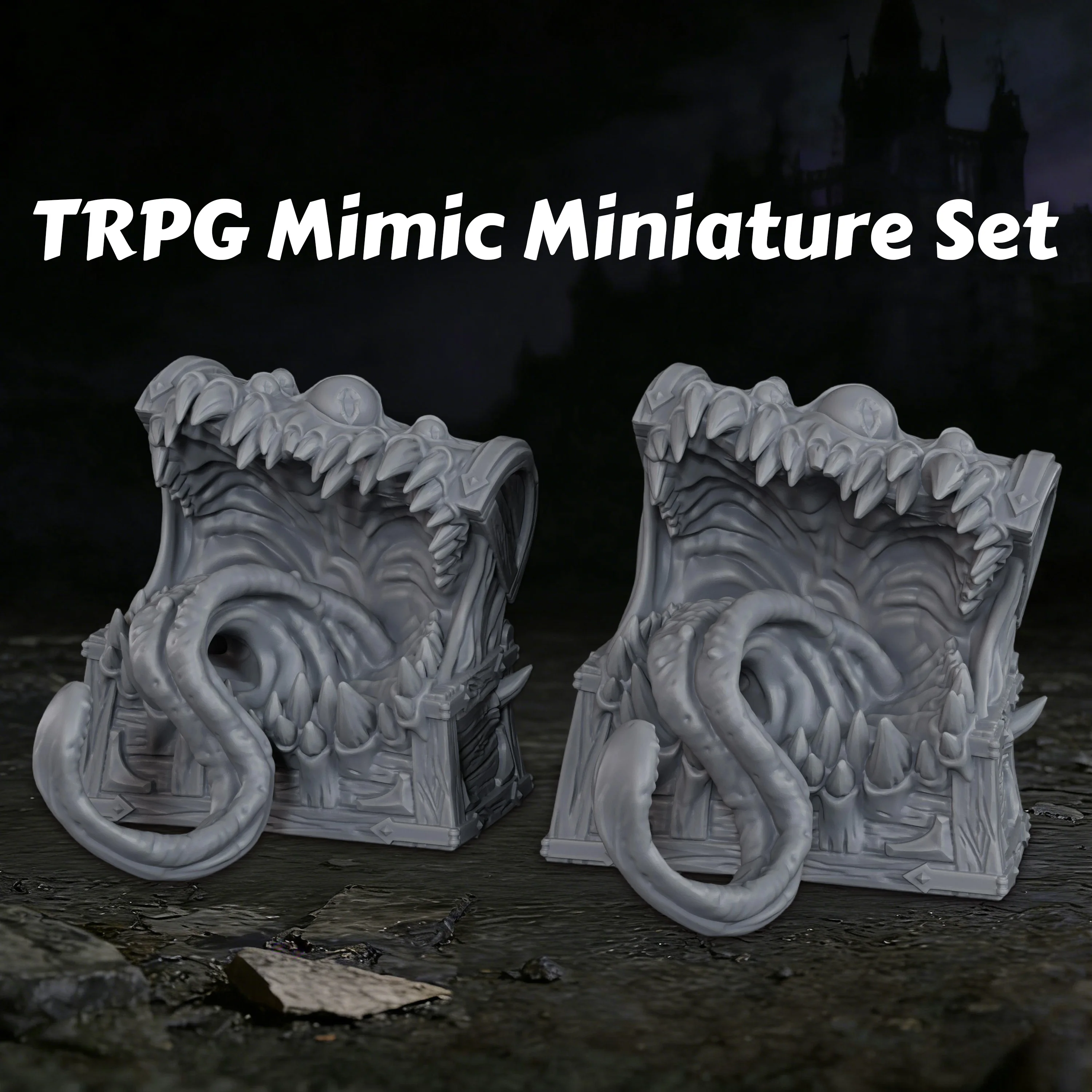 2 Miniaturas de Resina - Acces - Board Game Rpg reseña y precio
