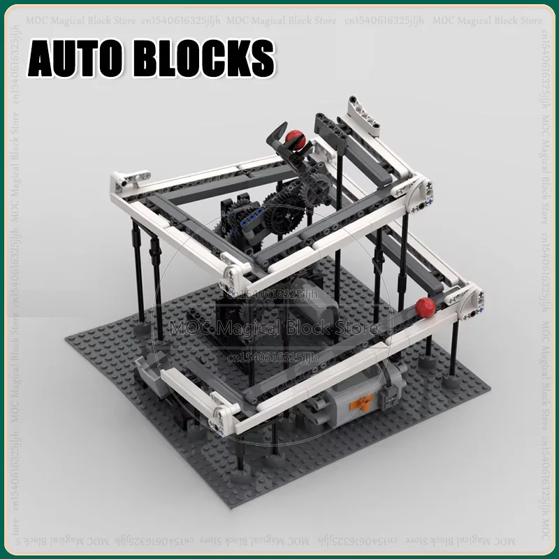 Moc Building Blocks GBC Automata Perpetual Motion Technology Bricks Electric Version And Educational Motor Toys Xmas Gift