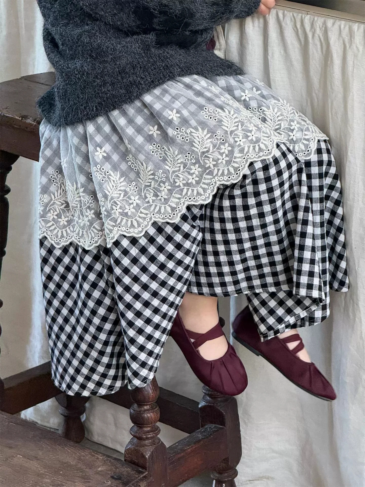 Girls Skirts 2025 Autumn New Fashion Stacked Skirt Children Clothes Girls Baby Flowers Embroidery Skirts