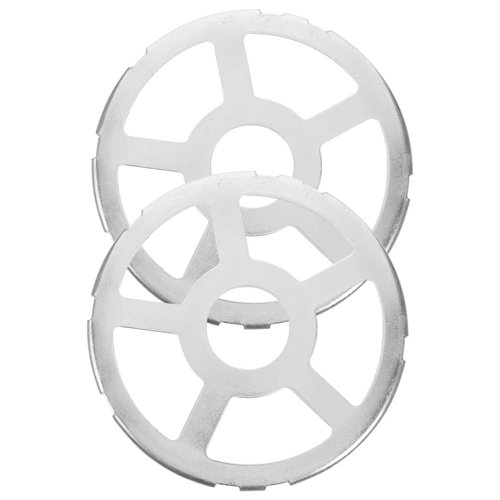 

2Pcs Gas Stove Pot Pot Holder Wok Trivet Nonslip Metal Compact Storage Safety Rack Kitchen Accessory