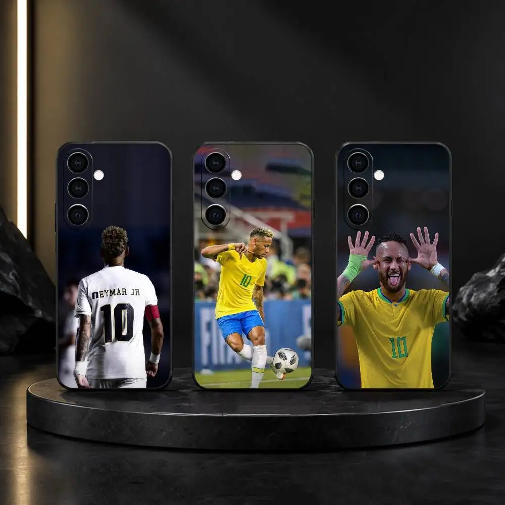 Football N-Neymar-S 10 Phone Case For Samsung Galaxy A20,21s,22,31,32,52,53,72,73,80,91 Soft Black Shell