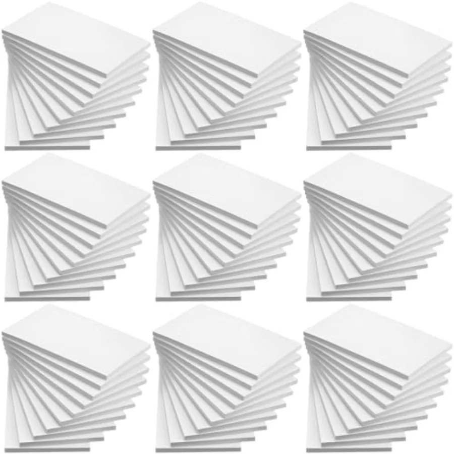 

Блокноты для заметок 3x5 дюймов, белые, пустые, для письма, для официантов, для списка дел, для списка продуктов, маленькие