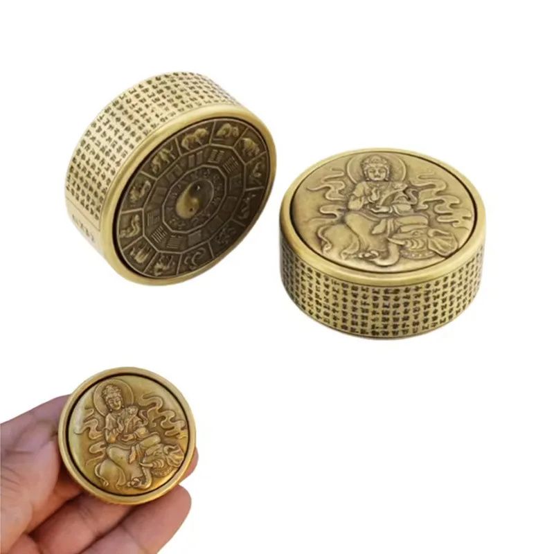 Zen Buddha Fidget Spinner Metal novedad regalos para aliviar el estrés y la ansiedad Cool EDC Gadgets para adolescentes niños adultos