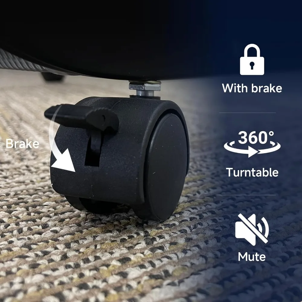 رف مجلات قائم بذاته مكون من 6 طبقات مع عجلات لعرض الكتيب في المعارض والمكاتب ومراكز المعلومات