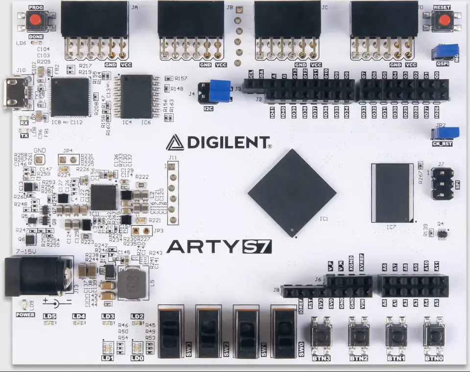 Arty S7: Placa de Desenvolvimento FPGA Spartan-7 - AliExpress 7