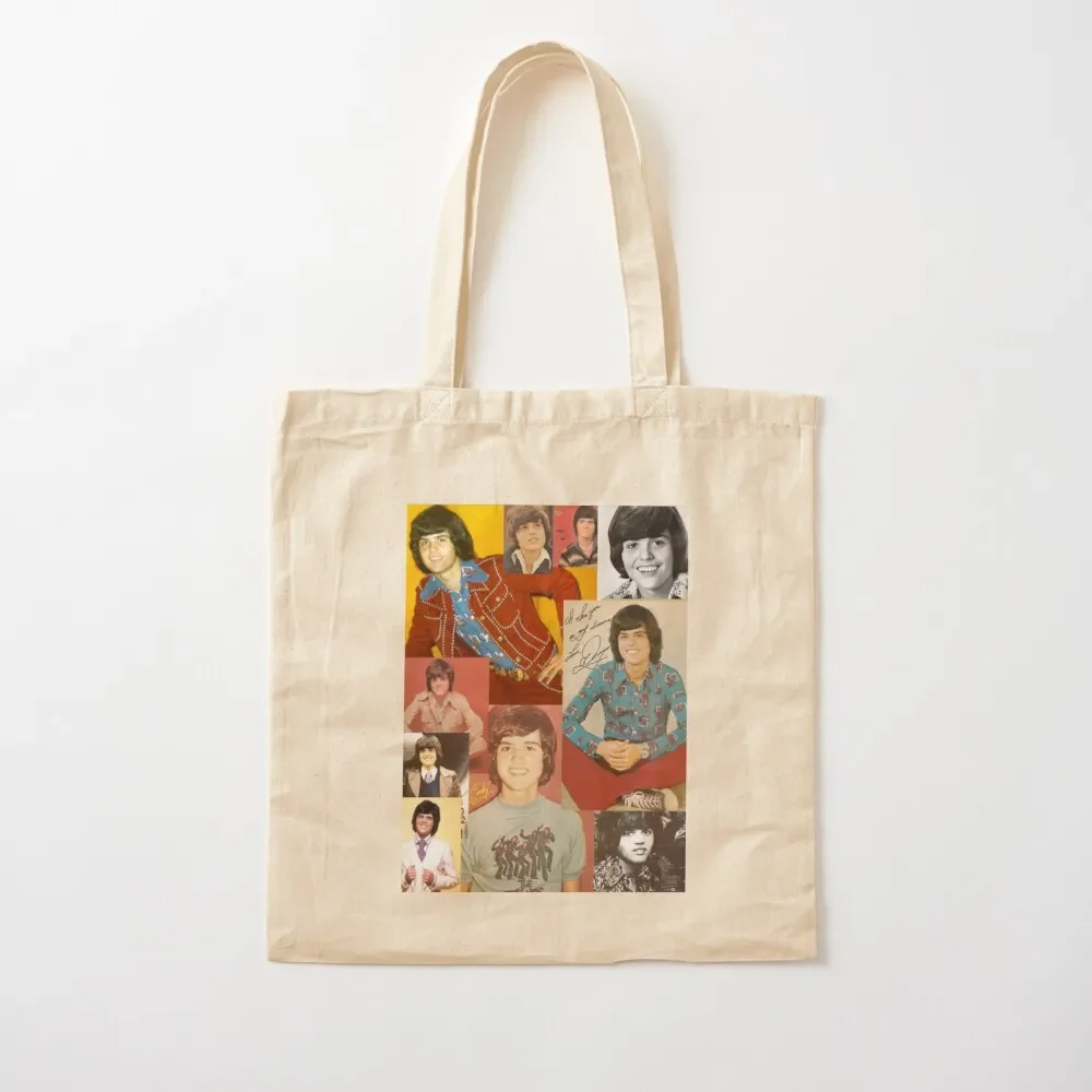 

Donny Osmond Tote Bag reusable shopping bag canvas bags Women's bag hand bags