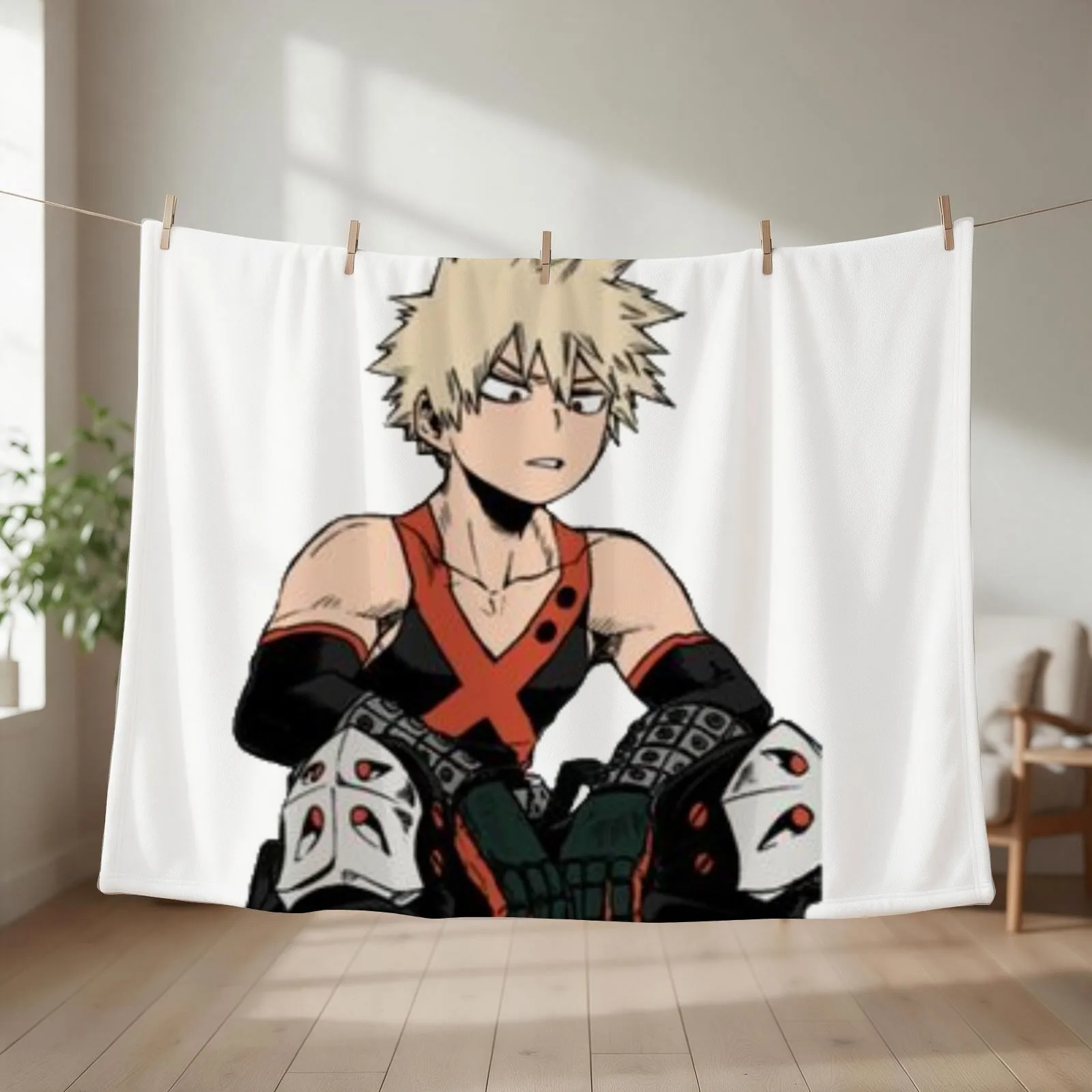 Bakugou Katsuki Throw Blanket