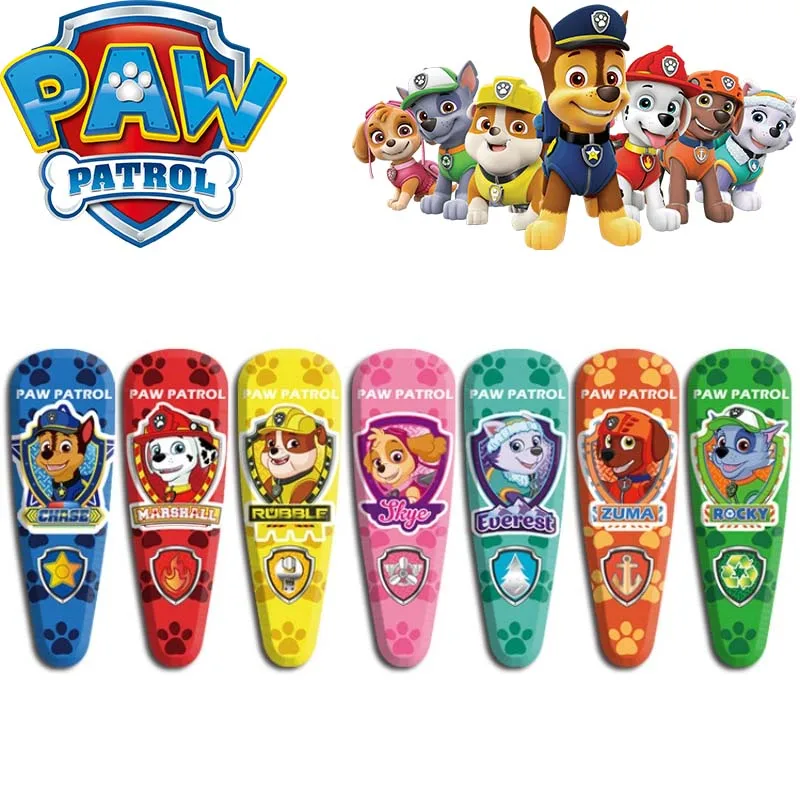 7pcs/set PAW Patrol Cartoon Hair Clips Side Bangs Barrette Makeup Washing Face Accessories Women Girls Styling Hairpin Gifts New