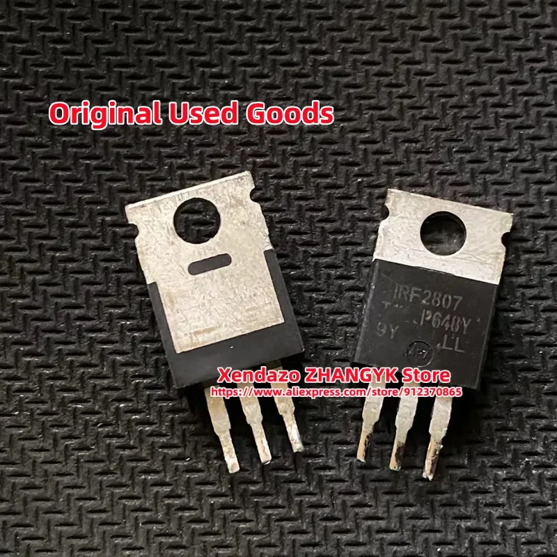 10pcs/lot Original IRF2807 F2807 IRF2807PBF 82A 75V TO-220 MOSFET Quality assurance