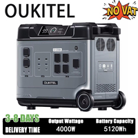 OUKITEL P5000 Pro Portable Power Station 4000W Solar Generator 5120Wh Lifepo4 Battery Home Backup Outdoor Camping Mobile power