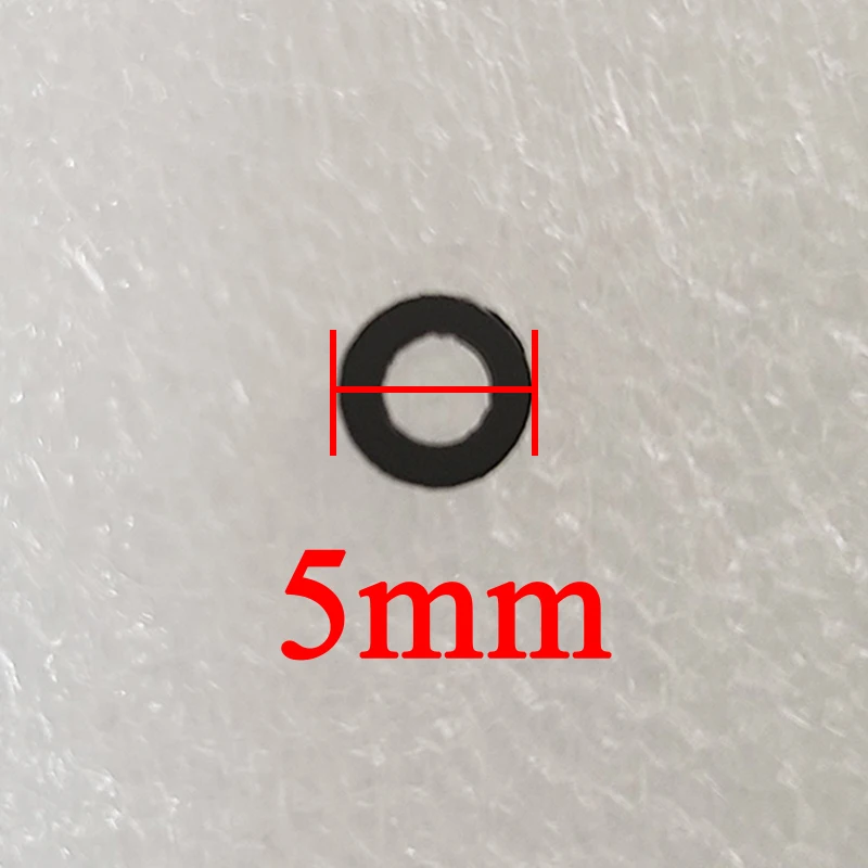 20/50pcs Nylon Gasket for Hydraulic Excavator Oil Seal Model Outer Diameter 5mm Inner Diameter 2.7mm