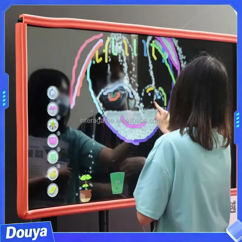 Manufacturer Wholesale Cheap Custom Interactive Virtual Water Wall Touch Screen Game Equipment for Kids Science Learning