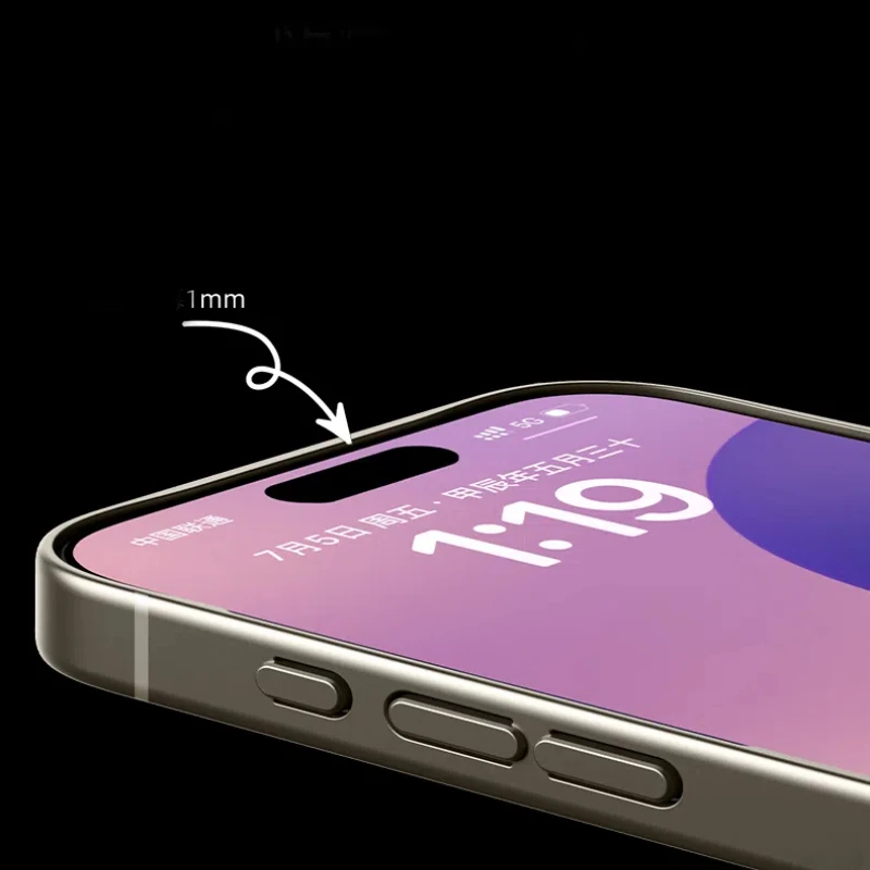 حافظة هاتف رفيعة واقية بعدسات غير لامعة لهاتف آيفون 16 برو ماكس بلس أغطية صلبة مقاومة للصدمات ومضادة للسقوط