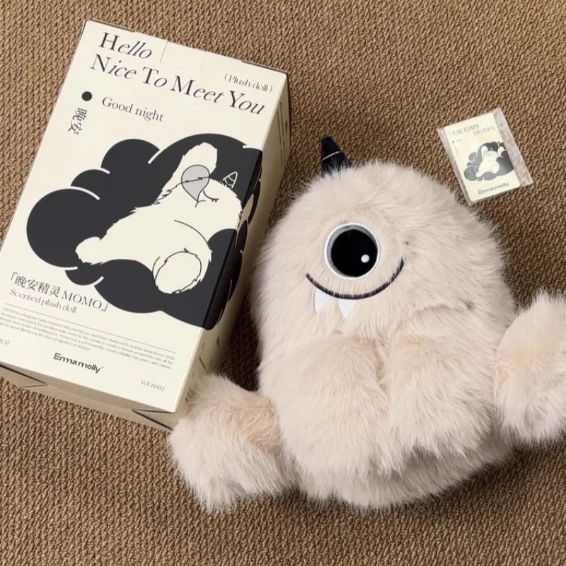 إيما مولي مومو ليلة سعيدة قزم الروائح أفخم دمية لينة دمية محشوة سيارة العطر هدية صندوق لطيف النوم رفيق هدية مثالية #2