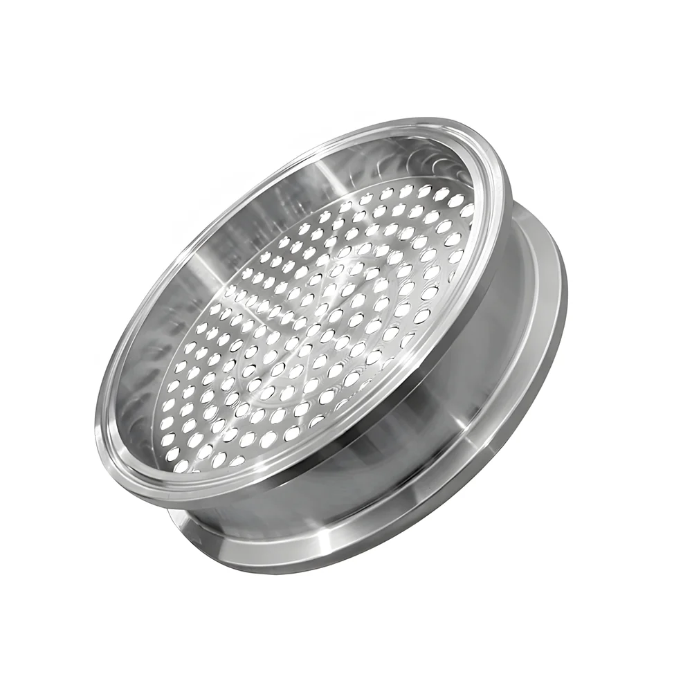 304 Stainless Steel Sanitary Tri Clamp Filter Food Grade Pipeline Strainer Herb Oil Extractor Filter Screen 1.5"-4" 50.5 64 119 view 4