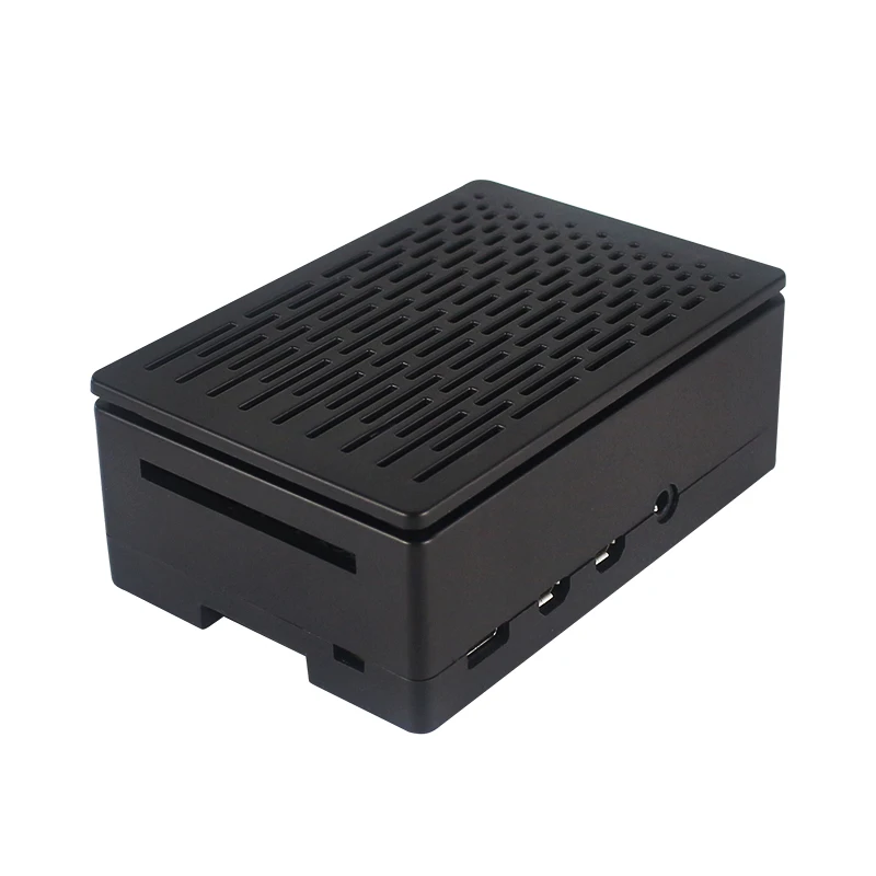 Raspberry Pi 4 ABS Case Dual Use with LCD or Fan Plastic Shell for Raspberry Pi 4 Model B