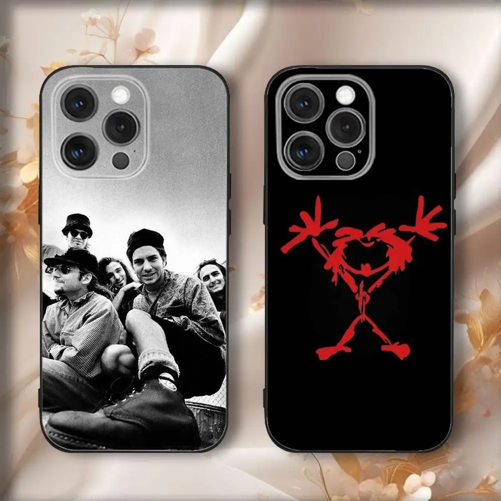

Pearls Band J-Jams Phone Case For iPhone16,15,14,13,12,11,Pro,Max,Plus,X,XS,SE4,E,Mini,Soft Black Case