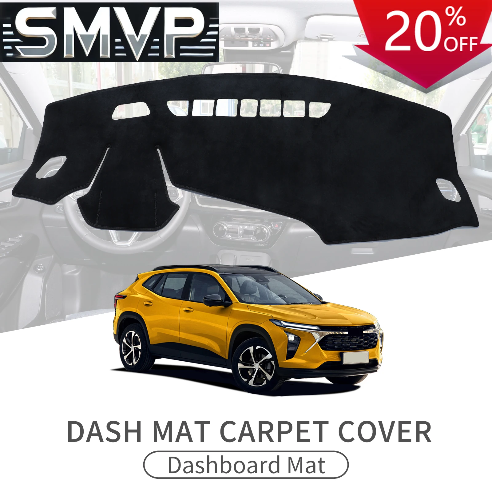 

Fit For Chevy Chevrolet Trax 2024 2025 Car Dashmat Dashboard Cover Dash Mat Sunshade Carpet Accessories Left Hand Drive