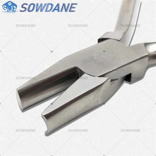 Imagen 2 del producto Alicates para formar arco de laboratorio Dental, acero inoxidable para alambre redondo y Rectangular de hasta 0,021x0,028 pulgadas, curva de alambre Dental